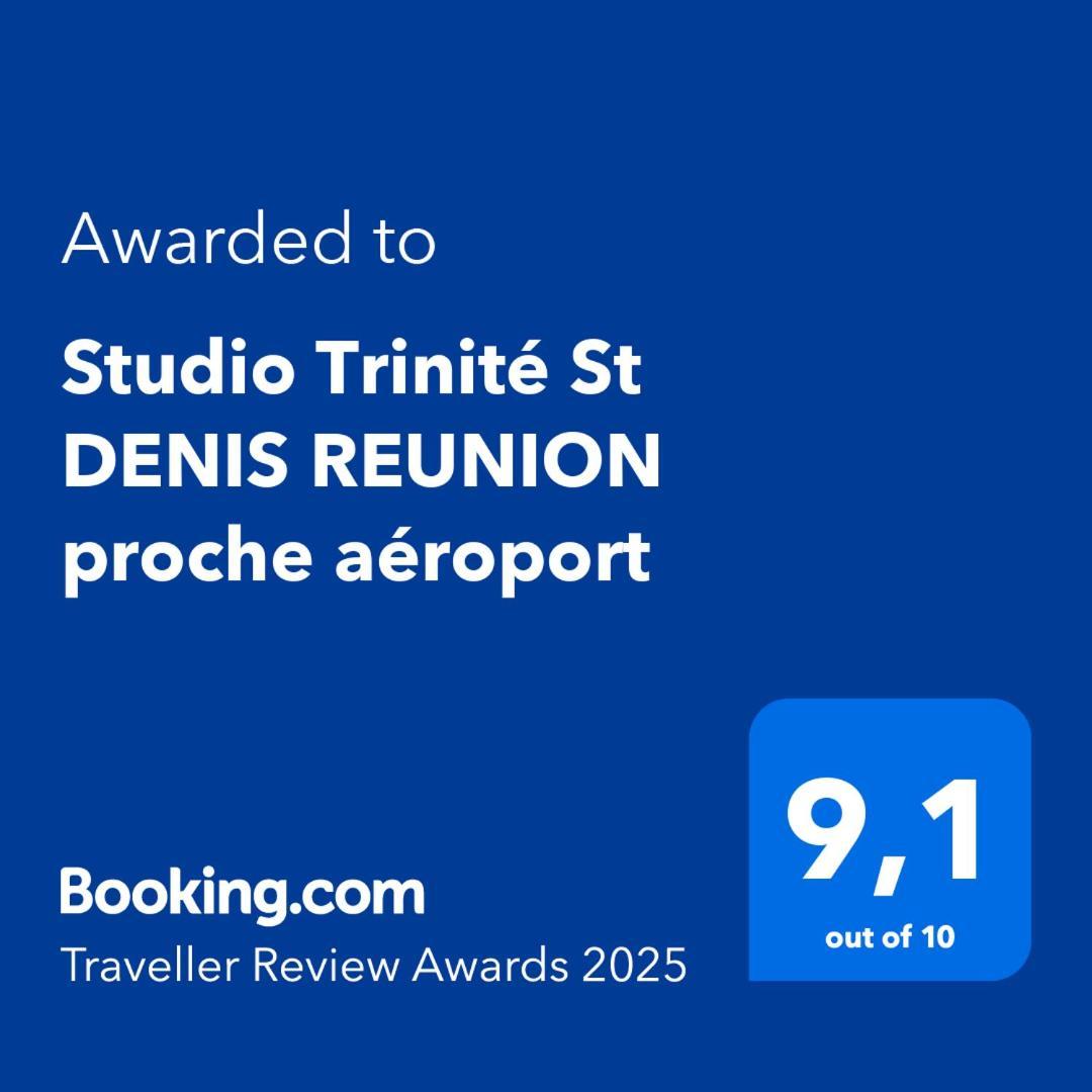 Studio Trinite St Denis Reunion Proche Aeroport Saint-Denis Bagian luar foto